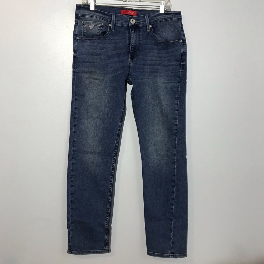 Guess Men's Blue Jeans Vermont Slim               32 x 32